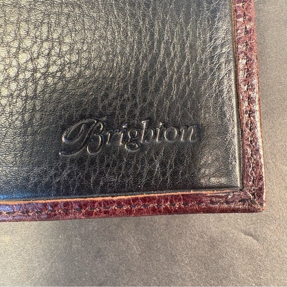 Brighton Plaid & Leather Wallet - Picture 8 of 13